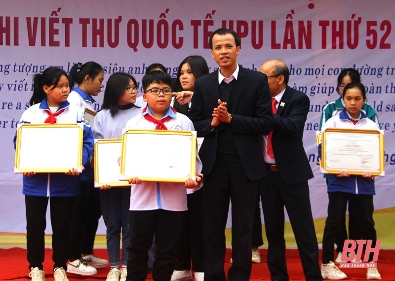 Thanh Hóa phát động Cuộc thi Viết thư quốc tế UPU lần thứ 52 và trao giải Cuộc thi lần thứ 51