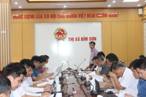 Hội nghị tháo gỡ khó khăn trong thực hiện các tiêu chí chuyển đổi số cấp huyện tại Thị xã Bỉm Sơn