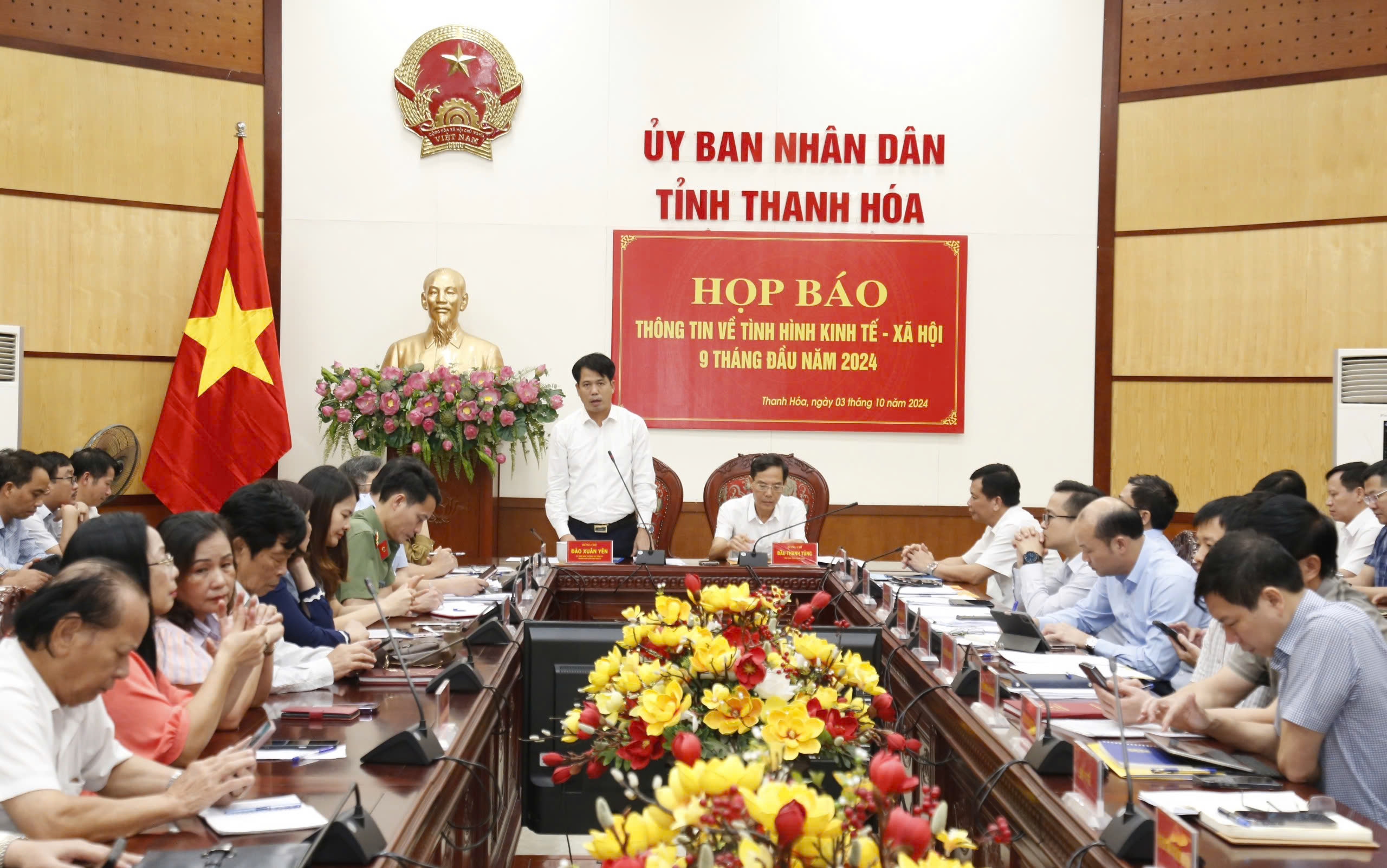 UBND tỉnh Thanh Hóa họp báo thường kỳ Quý III/2024